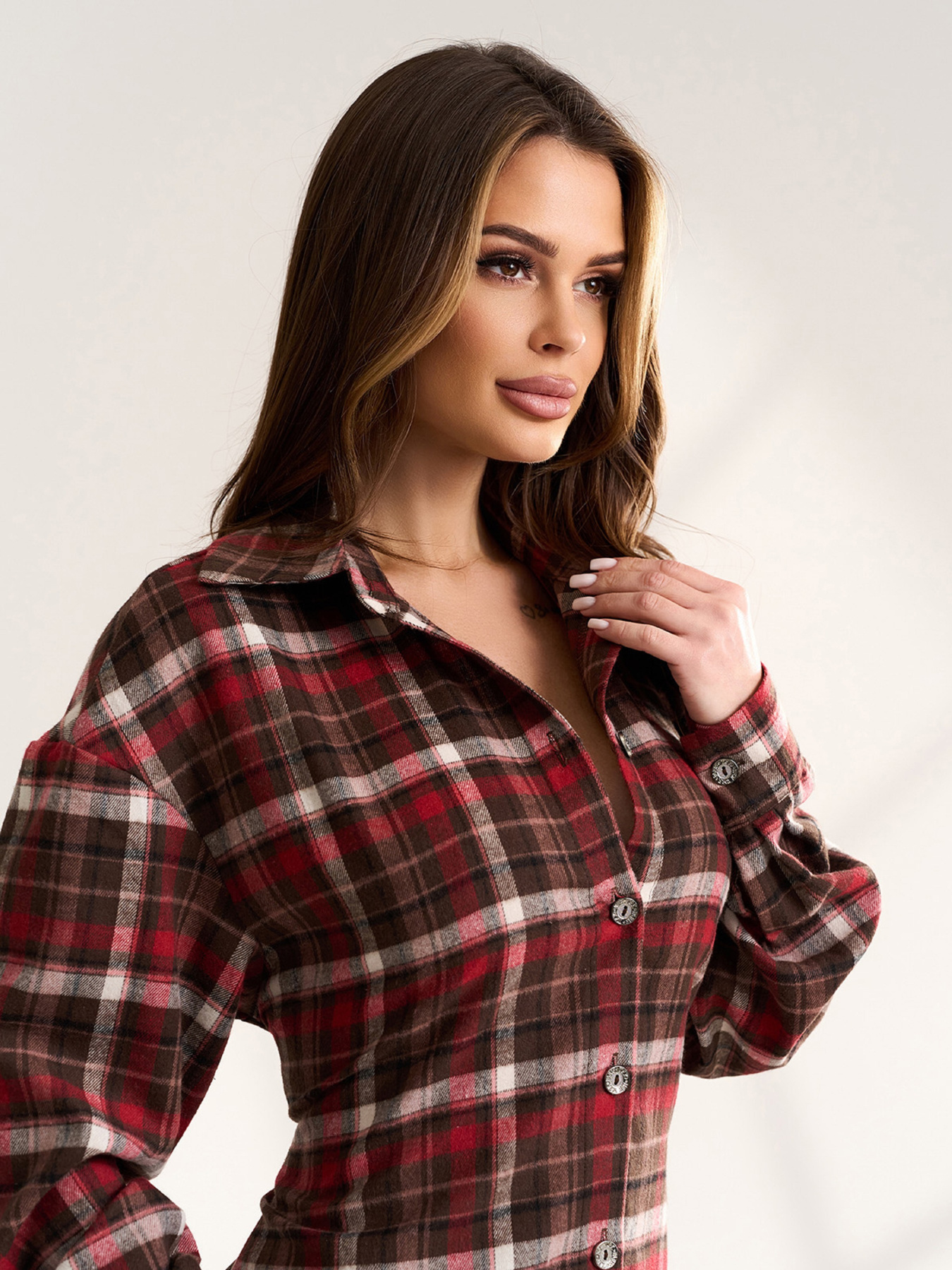 Рубашки модель SA-686_мультиколор Рубашки модель SA-686_мультиколор Фото