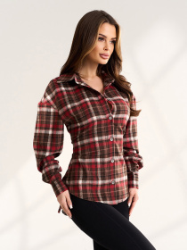 Рубашки модель SA-686_мультиколор Рубашки модель SA-686_мультиколор Фото