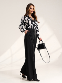 Жіночі брюки модель SA-707_черный Фото