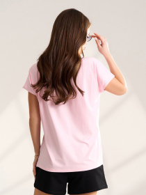 Футболки модель 15553_розовый Фото