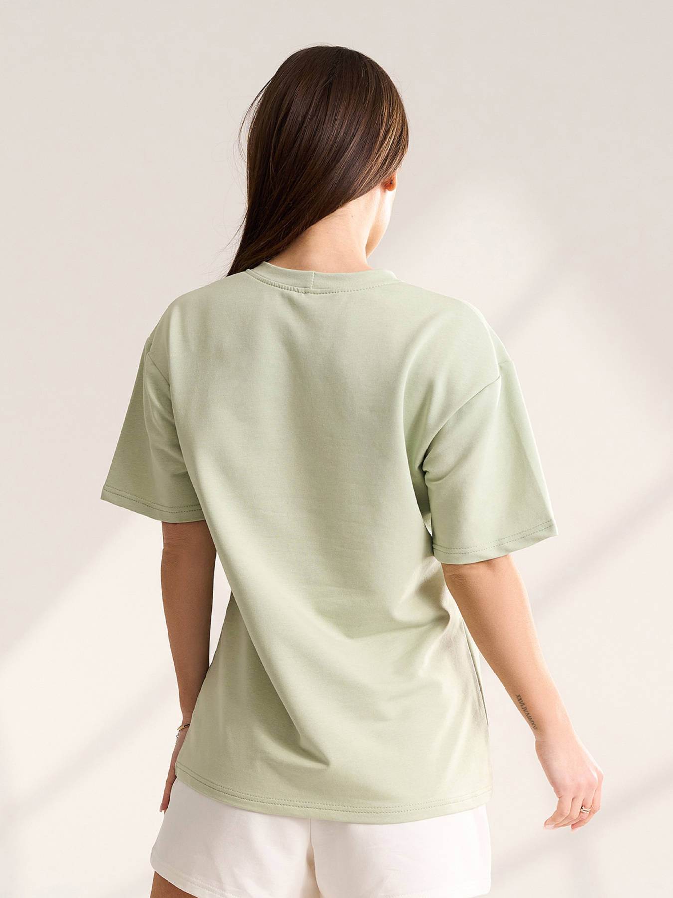 Футболки модель 15554_оливковый Фото