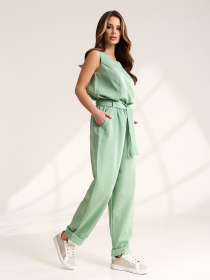 Костюмы модель 15560_оливковый Костюмы модель 15560_оливковый Фото