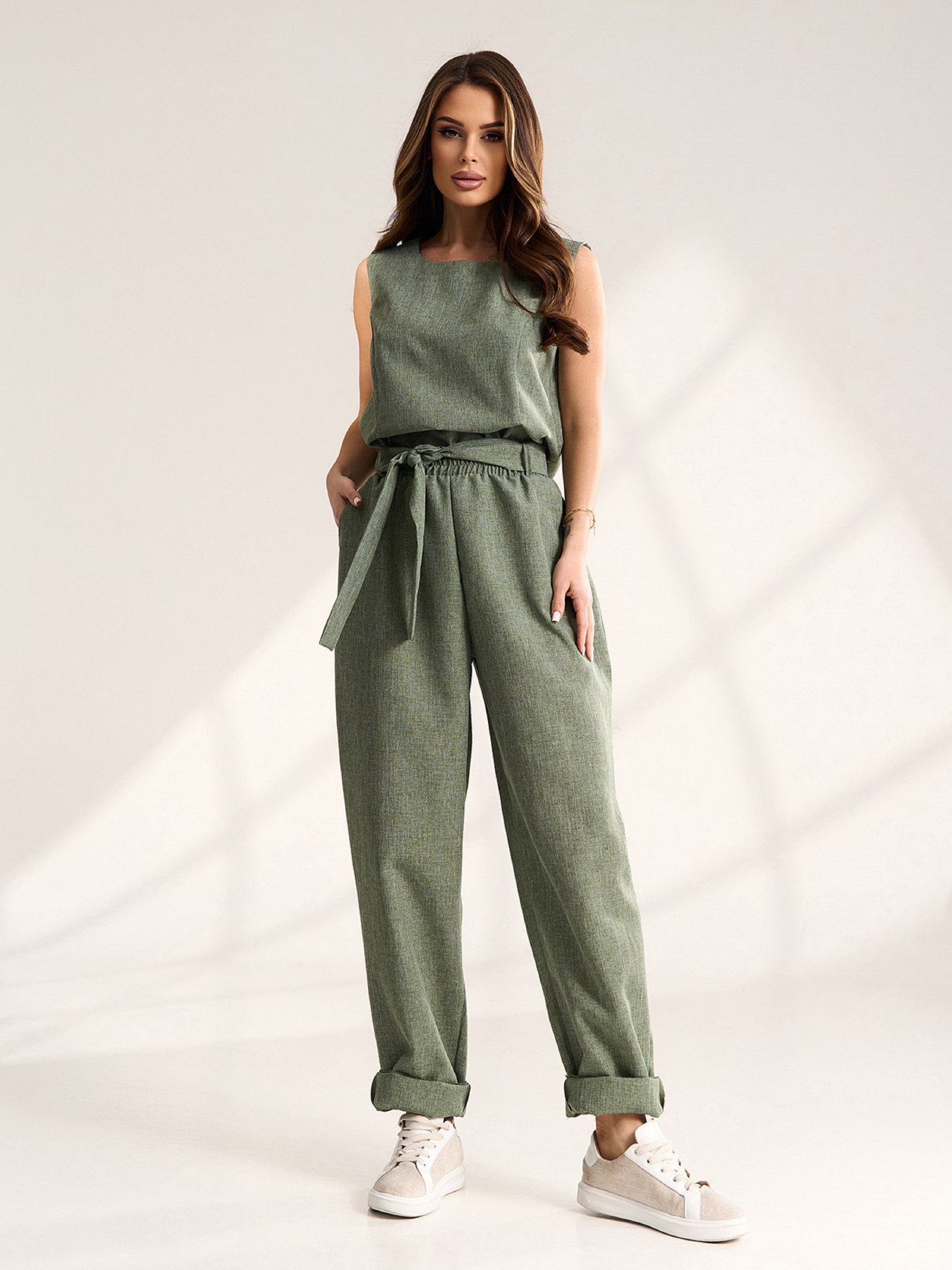 Костюмы модель 15560_хаки Костюмы модель 15560_хаки Фото