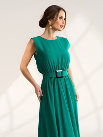 Платья модель 15561_зеленый Фото