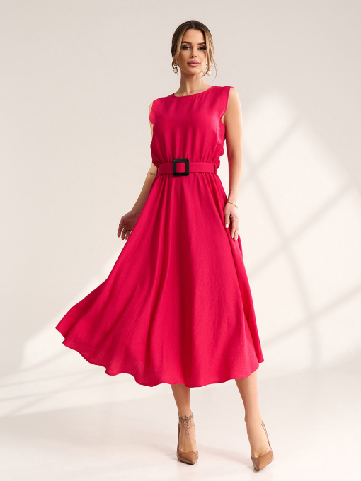 Платья модель 15561_малиновый Фото