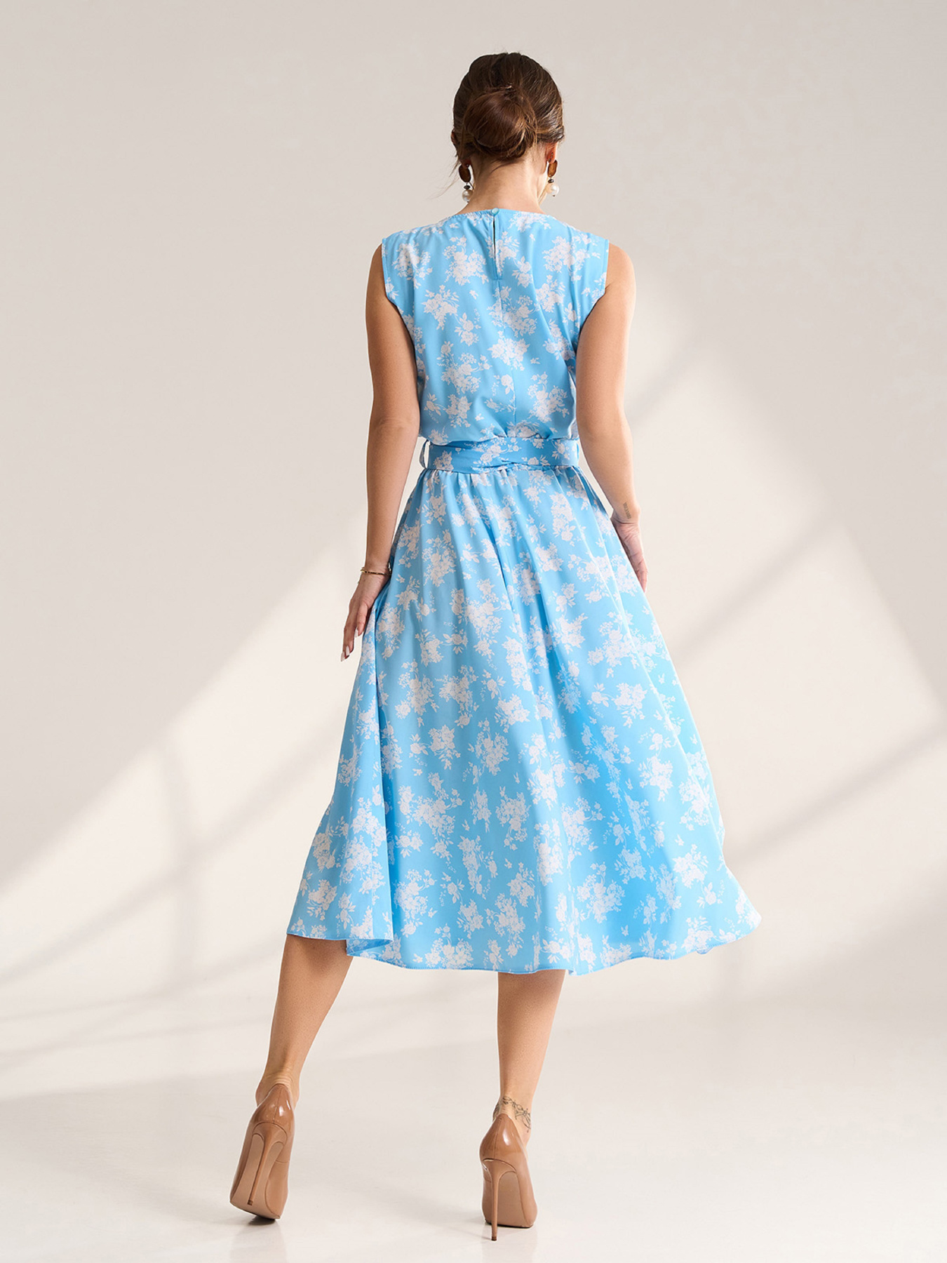 Платья модель 15562_голубой Фото