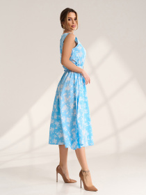 Платья модель 15562_голубой Фото