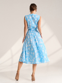 Платья модель 15562_голубой Фото