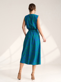 Платья модель 15563_зеленый Фото