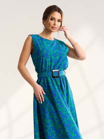 Платья модель 15563_зеленый Фото