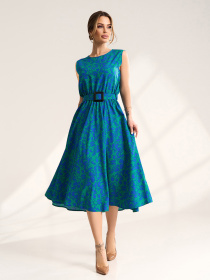 Платья модель 15563_зеленый Фото