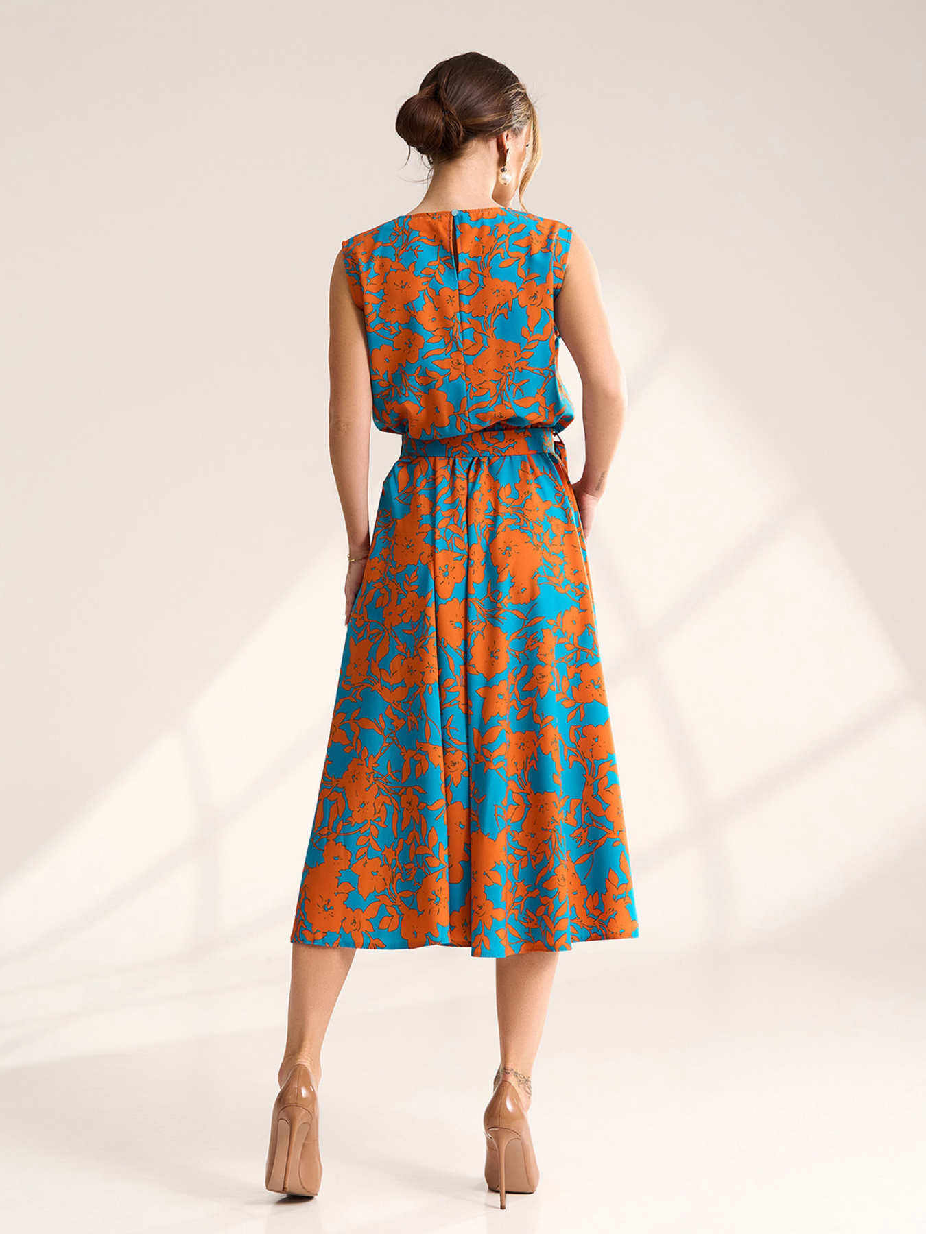 Платья модель 15564_бирюзовый Фото