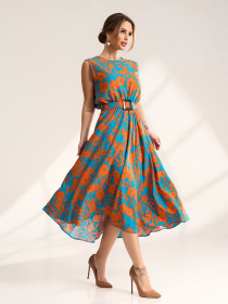 Платья модель 15564_бирюзовый Фото