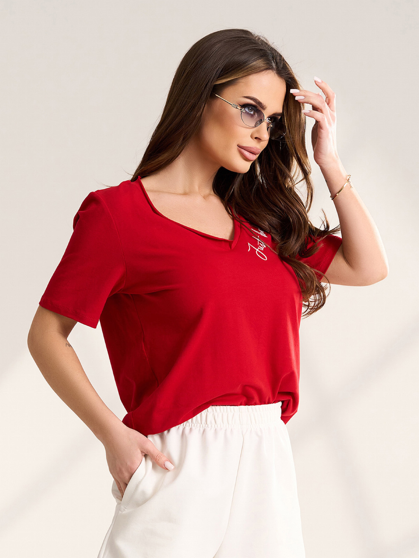 Футболки и поло ISSA Plus модель 15565_красный Фото