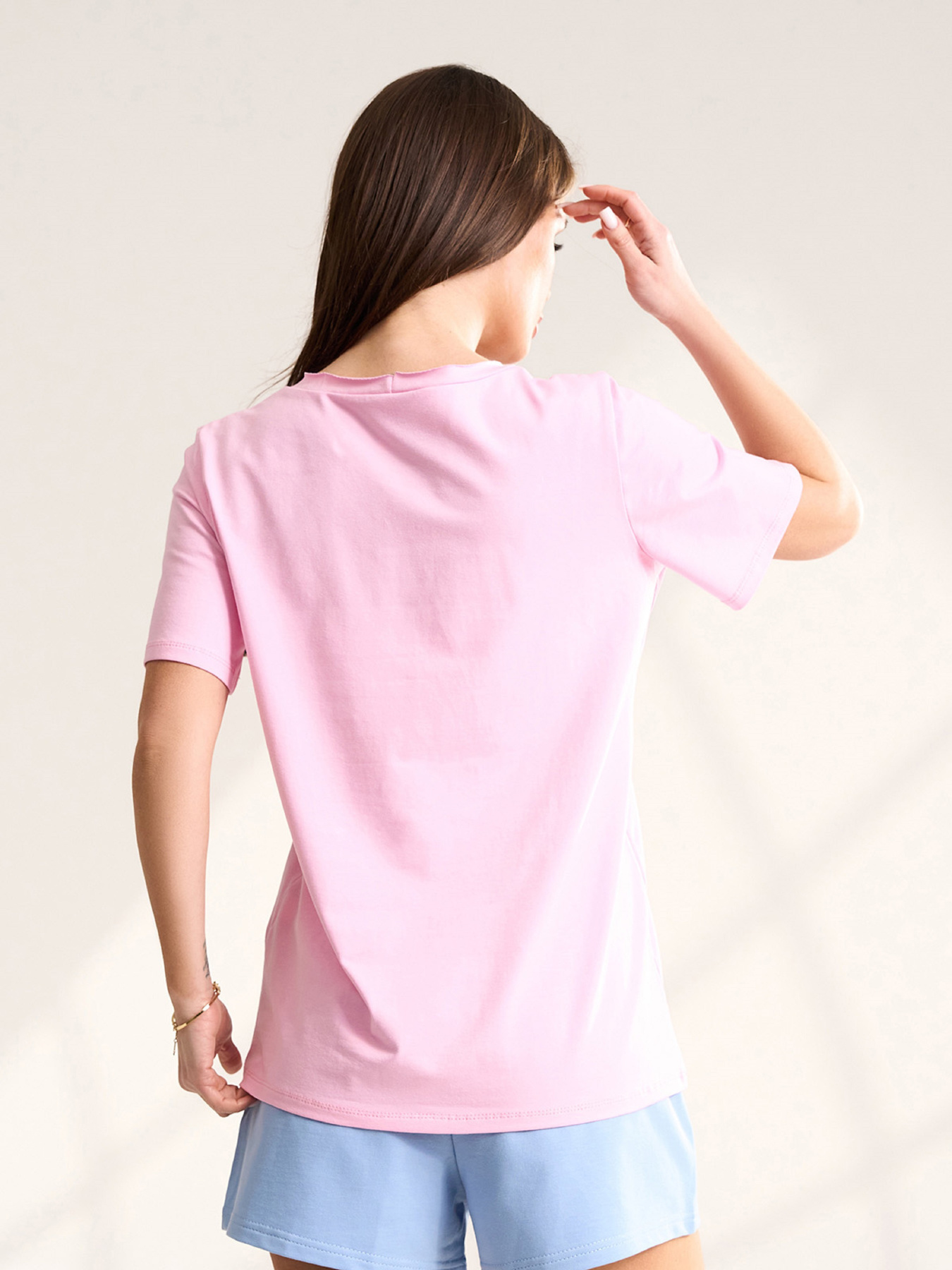 Футболки модель 15565_розовый Фото