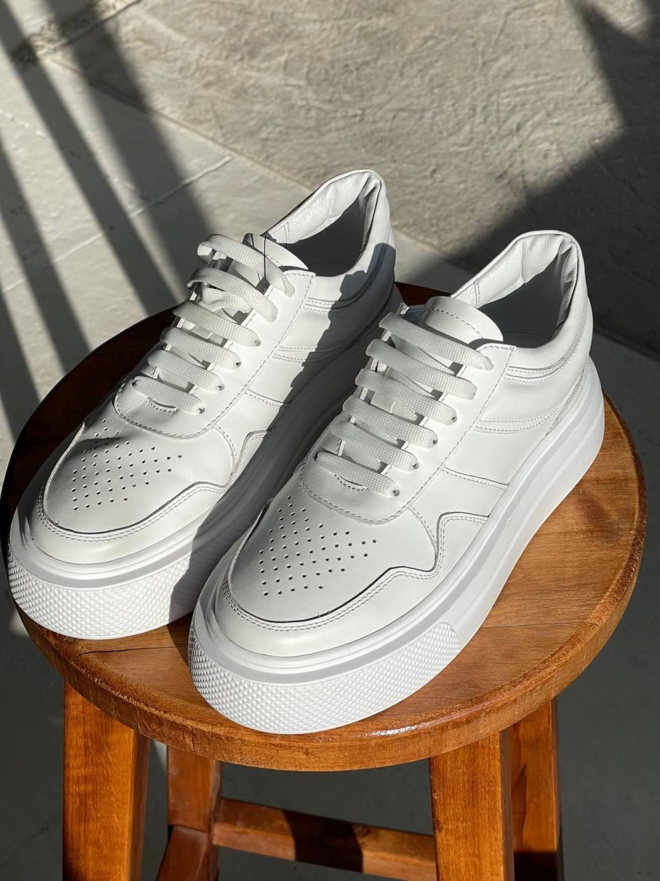 Кеди з натуральної шкіри Білий (020.2) 40 модель P_6338-S40_146935 Фото