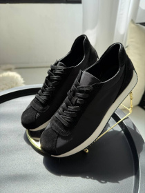 Кросівки замш та плащівка Чорний (178/cross 50) 37 модель P_234014-S37_234014 Фото