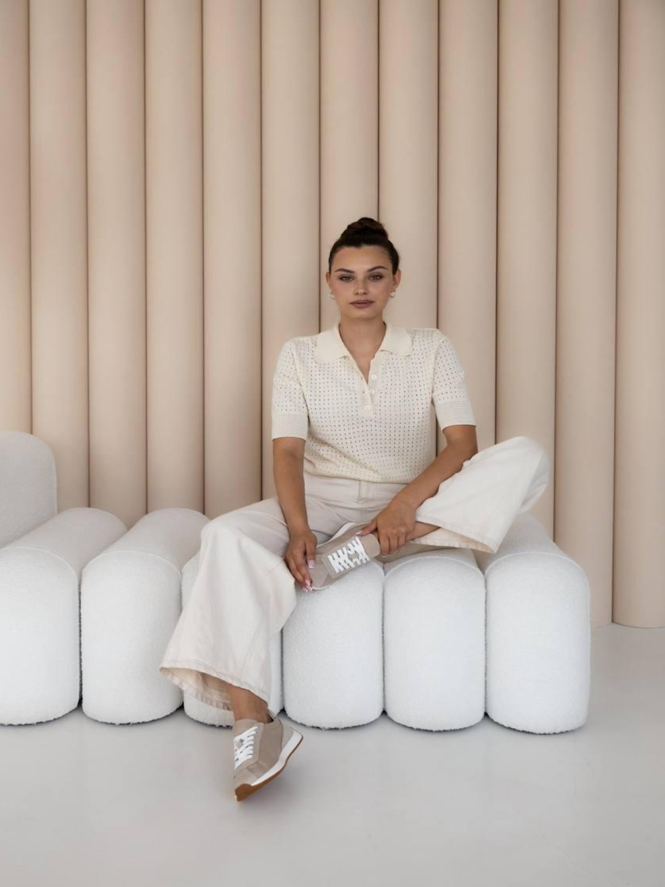 Кросівки замш та плащівка Камея (178/cross 50) 37 модель P_233956-S37_233963 Фото