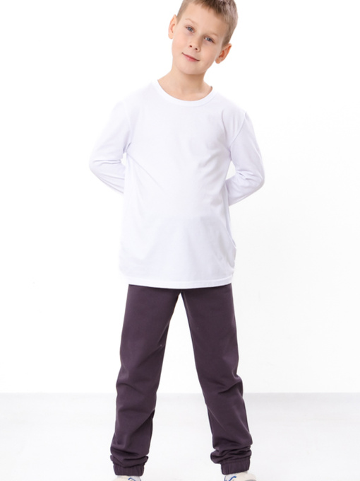 Утеплені спортивні штани-джогери для хлопчика, Темно-фіолетовий Носи Своє (6155-023-4) модель 6155-023-4-nzhir Фото