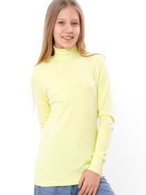 Дитяча водолазка (унісекс) однотонна, Світло-жовтий Носи Своє (6068-040) модель 6068-040-salatovo-limonnij Фото