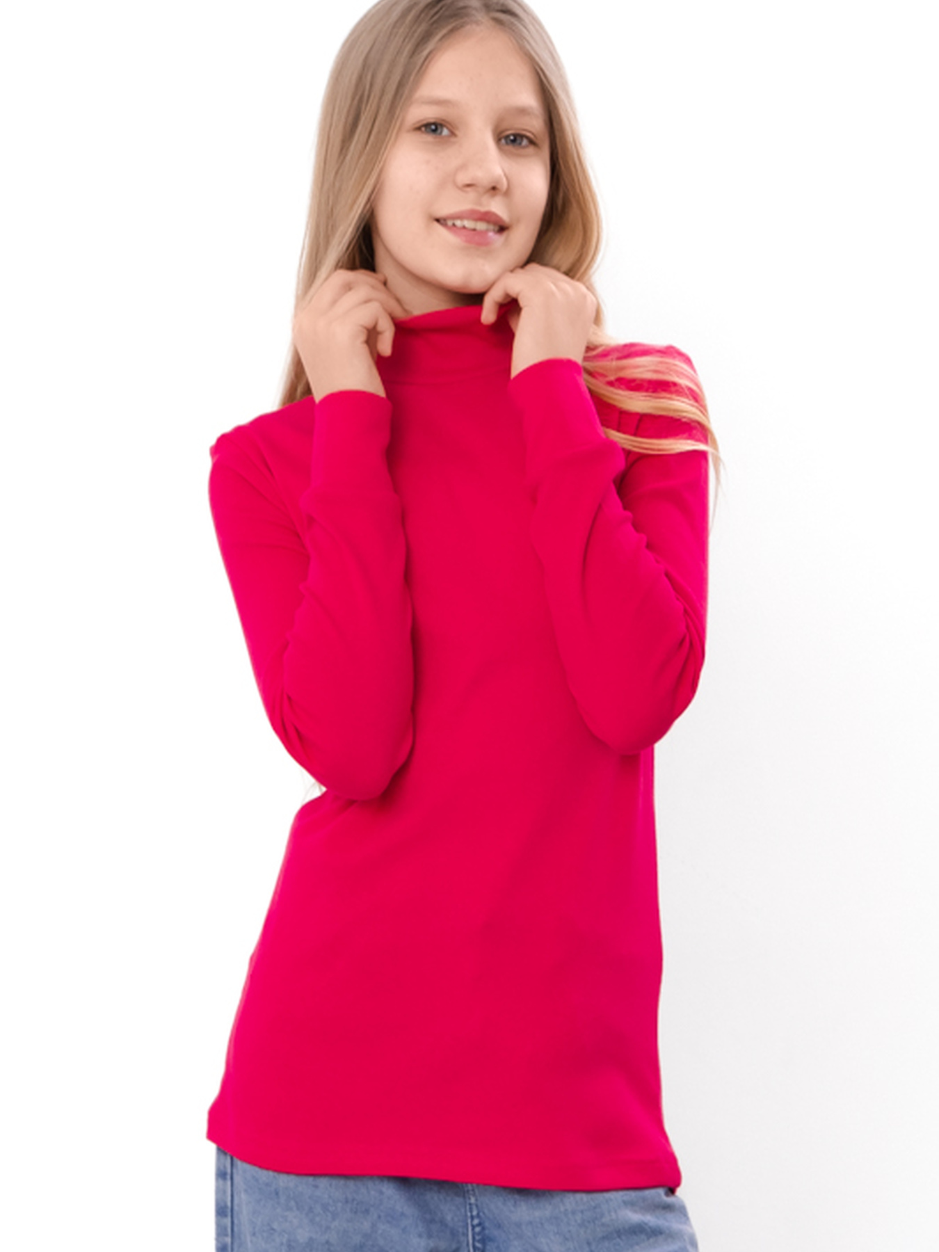 Дитяча водолазка (унісекс) однотонна, Малиновий Носи Своє (6068-040) модель 6068-040-malina Фото