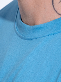 Комплект чоловічих однотонних футболок прямого крою 3 шт Блакитний Носи Своє (8012-001-3-pak3) модель 8012-001-3-pak3-goluba-blakitx Фото