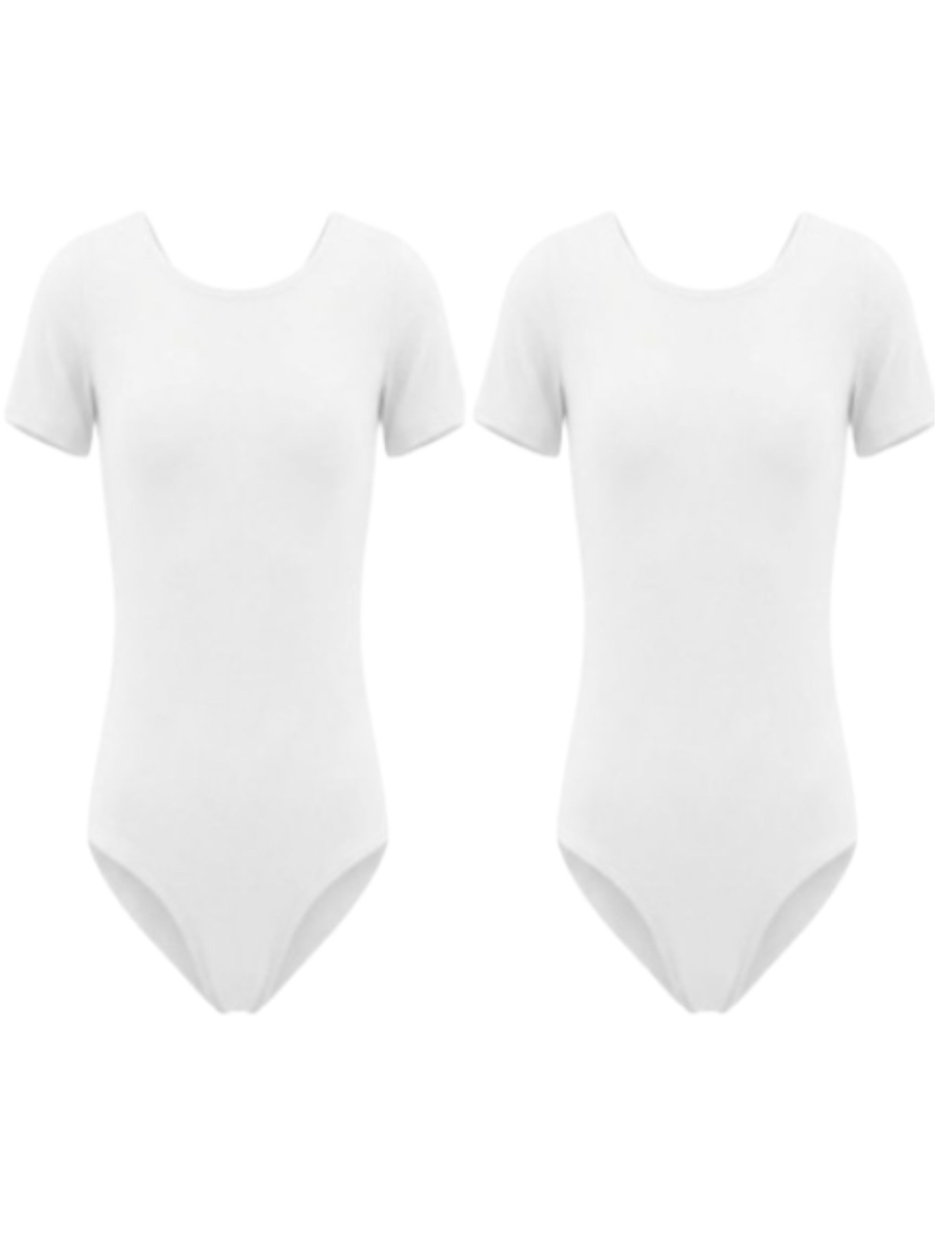 Комплект спортивних купальників для дівчинки з коротким рукавом 2 шт. Білий Носи Своє (6361-036-pak2) модель 6361-036-pak2-blij Фото