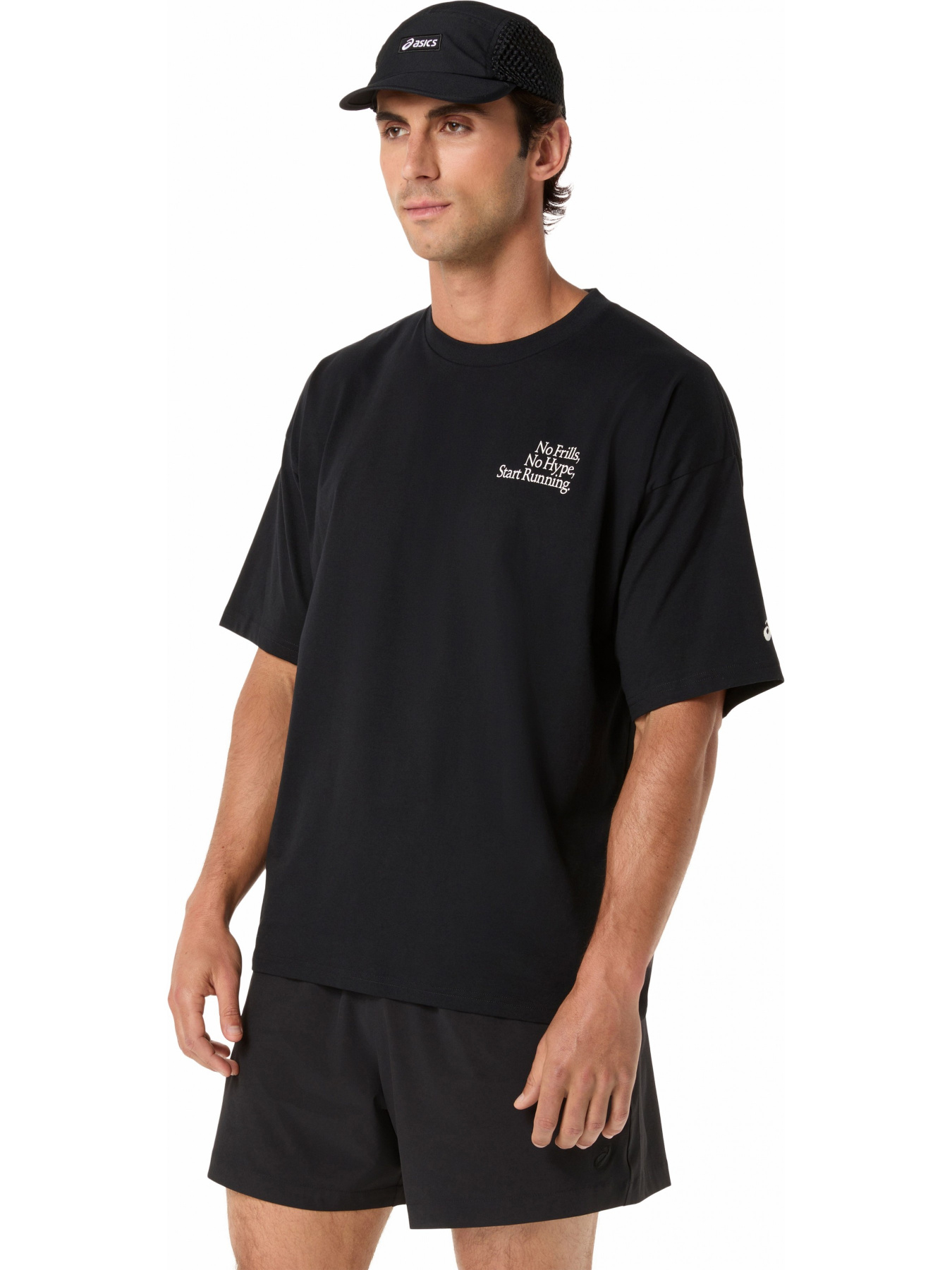 Футболка RUNNER MESSAGE GRAPHIC RELAXED TEE модель 2031F321-002 Фото