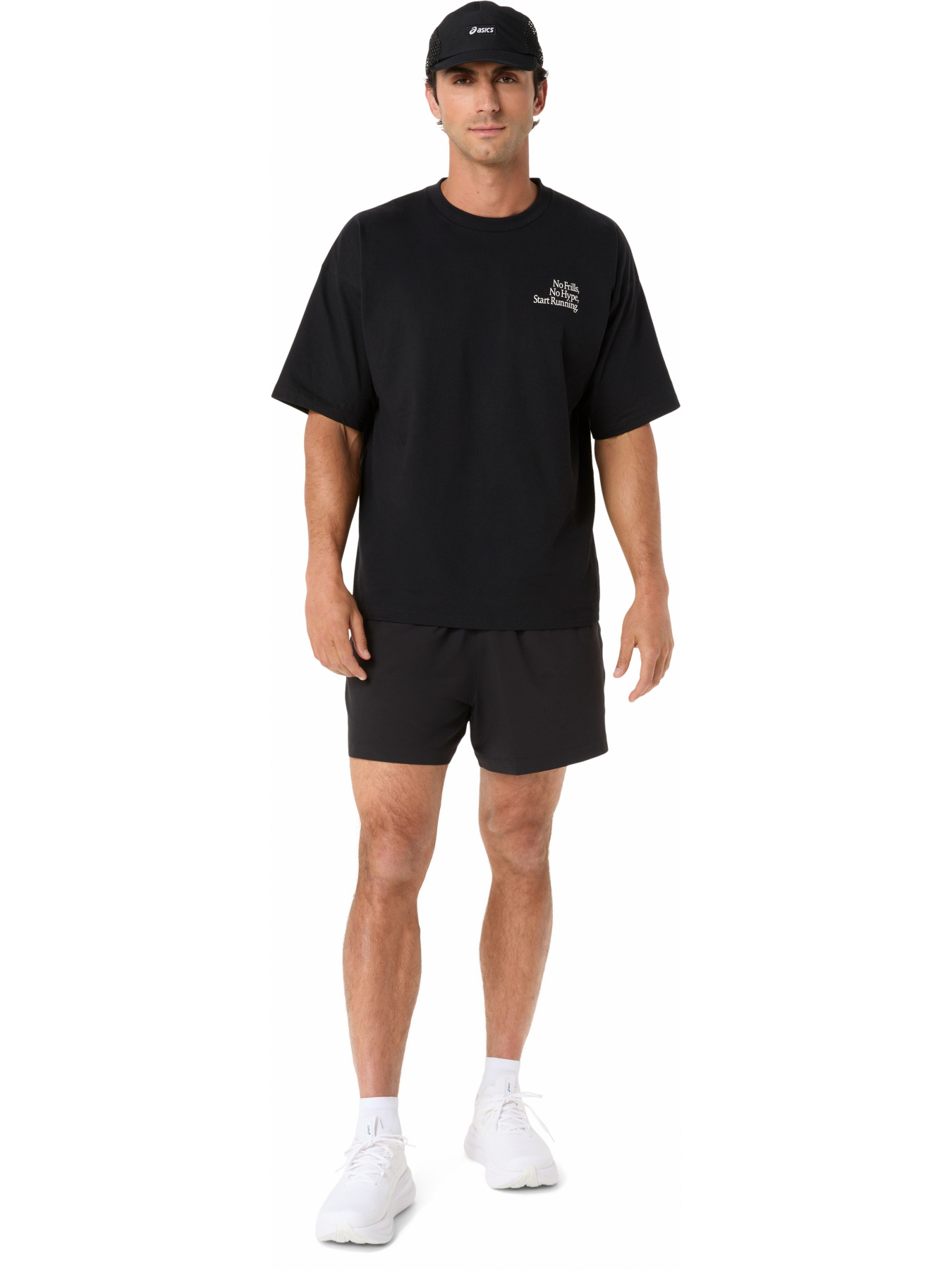 Футболка RUNNER MESSAGE GRAPHIC RELAXED TEE модель 2031F321-002 Фото