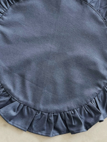 Серветка сервірувальна з рюшами бавовняна водовідштовхуюча синього кольору Ecotton модель 25604 Фото