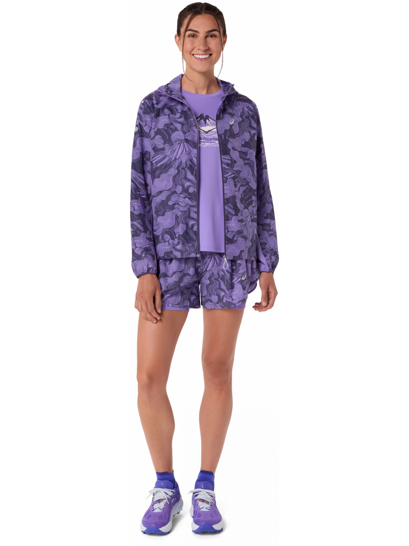 Шорты спортивные ROAD ALL OVER PRINT 2-N-1 3.5IN SHORT модель 2012D077-500 Шорты спортивные ROAD ALL OVER PRINT 2-N-1 3.5IN SHORT модель 2012D077-500 Фото