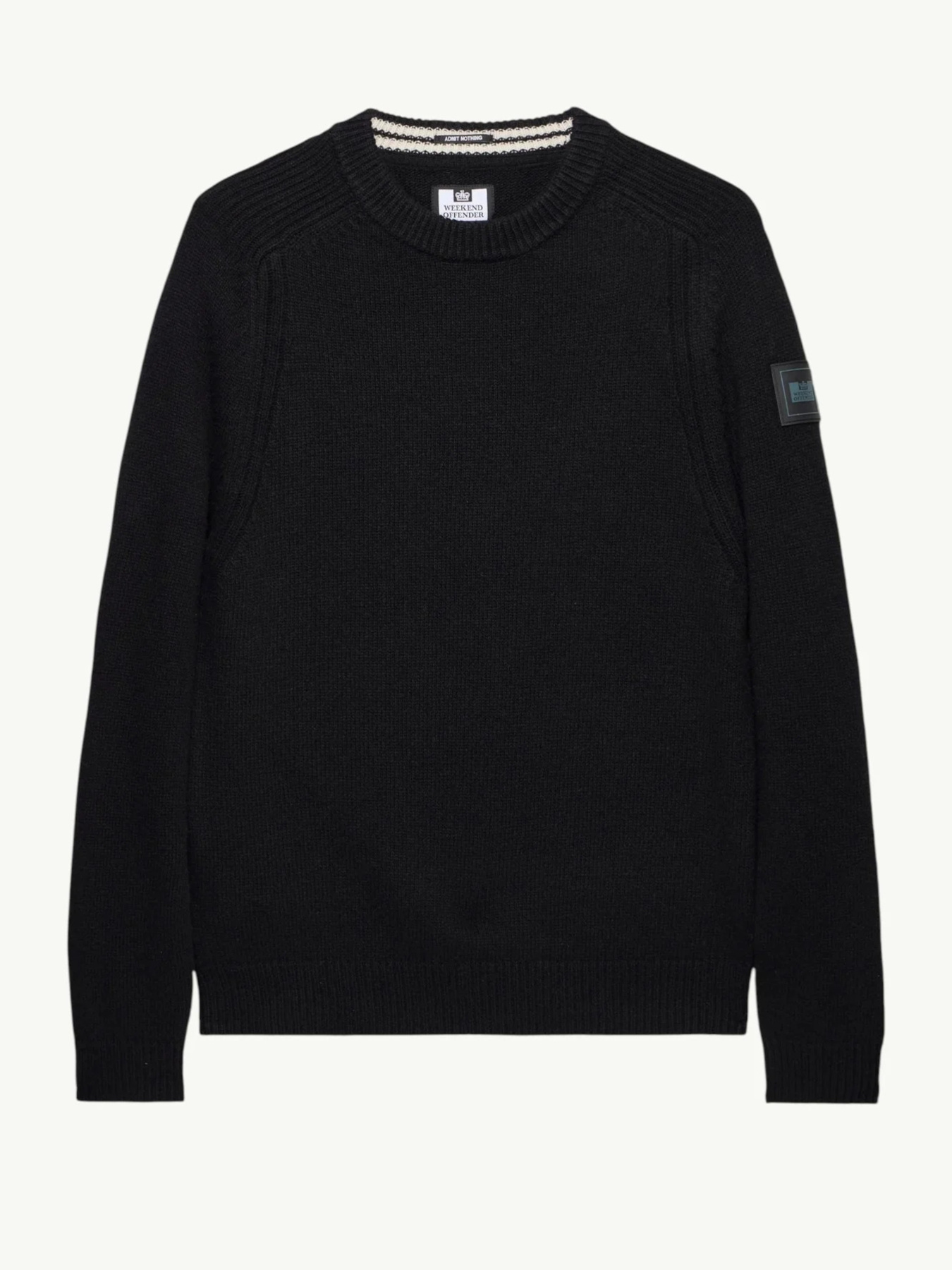 Светр Weekend Offender Zagreb Wool Jumper Black модель KW3A10-BLACK Фото
