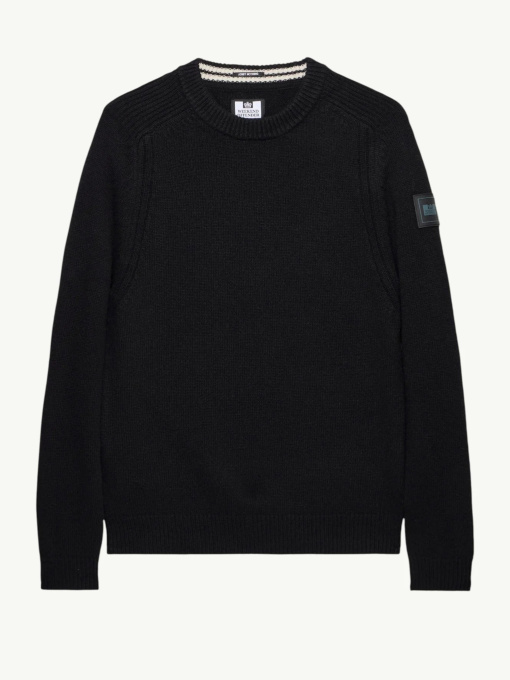Свитер Weekend Offender Zagreb Wool Jumper Black модель KW3A10-BLACK Фото