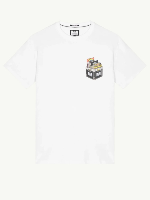 Футболка Weekend Offender Diggin Graphic T-Shirt White модель PT1A01-WHITE Фото