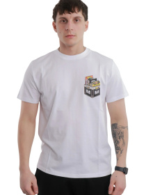 Футболка Weekend Offender Diggin Graphic T-Shirt White модель PT1A01-WHITE Фото