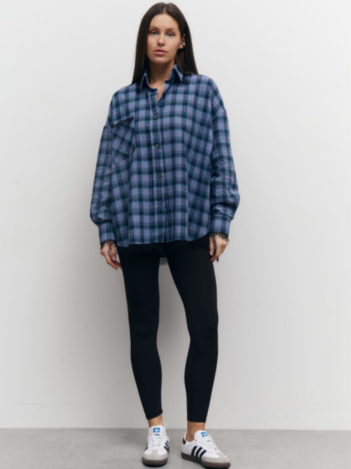 Рубашка в клетку Lilove модель 408 Фото