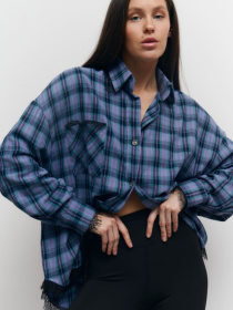 Рубашка в клетку Lilove модель 408 Фото
