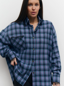 Рубашка в клетку Lilove модель 408 Фото