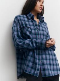 Рубашка в клетку Lilove модель 408 Фото