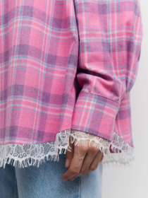 Рубашка в клетку Lilove модель 408 Фото