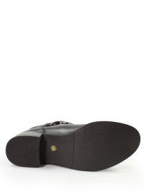 Женские кожаные ботинки с цепочкой модель V201-L8800-ZP-1 Фото