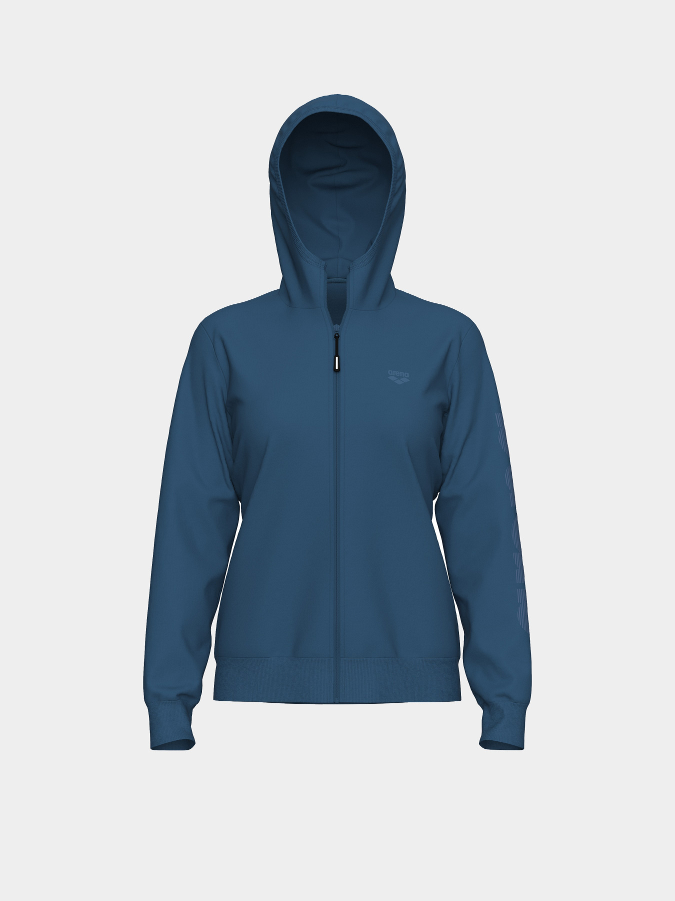 Женский реглан Arena BRUSHED HOODED F/Z JACKET модель 007685-540 Фото