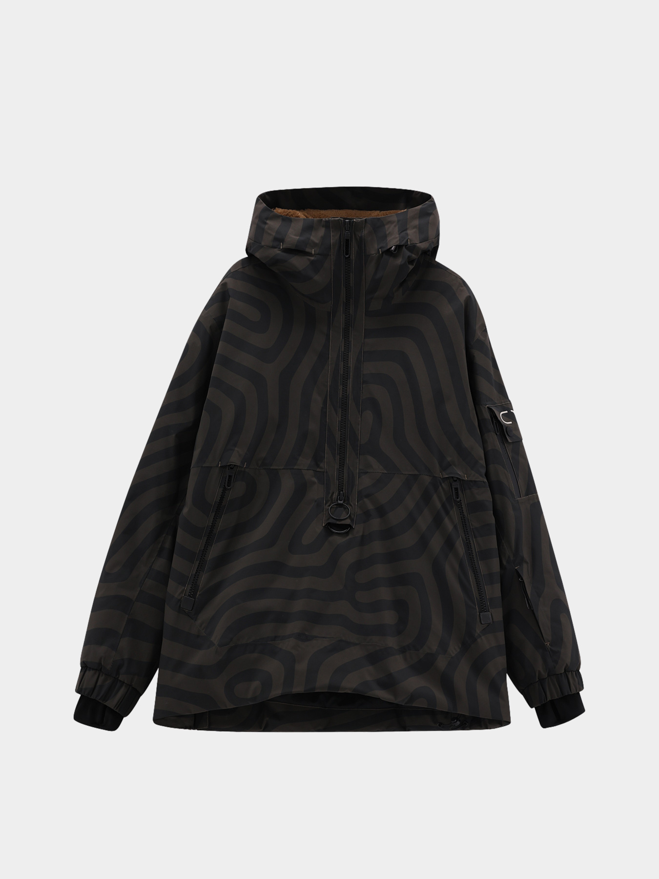 Чоловіча куртка для сноуборду CMP JACKET FIX HOOD FEEL WARM модель 35W4567P-12ZU Фото