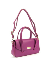 Классическая женская кожаная сумка с длинными ручками модель F-IT-9899V Фото