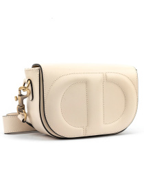 Компактна жіноча шкіряна сумочка каркасна з клапаном модель F-IT-9879B Фото