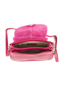 М'яке кросбоді шкіряне з клапаном модель F-IT-9885V Фото