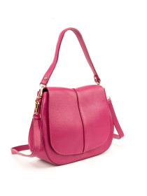 М'яке кросбоді шкіряне з клапаном модель F-IT-9885V Фото