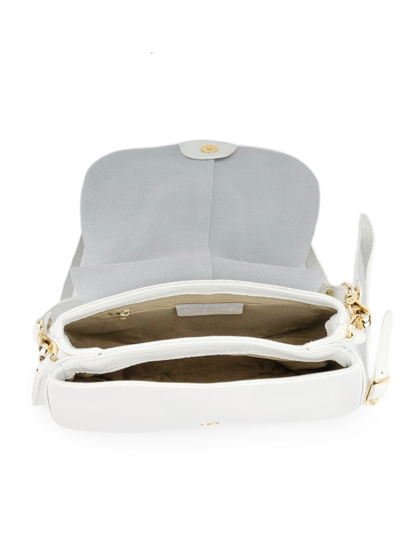 М'яке кросбоді шкіряне з клапаном модель F-IT-9885W Фото