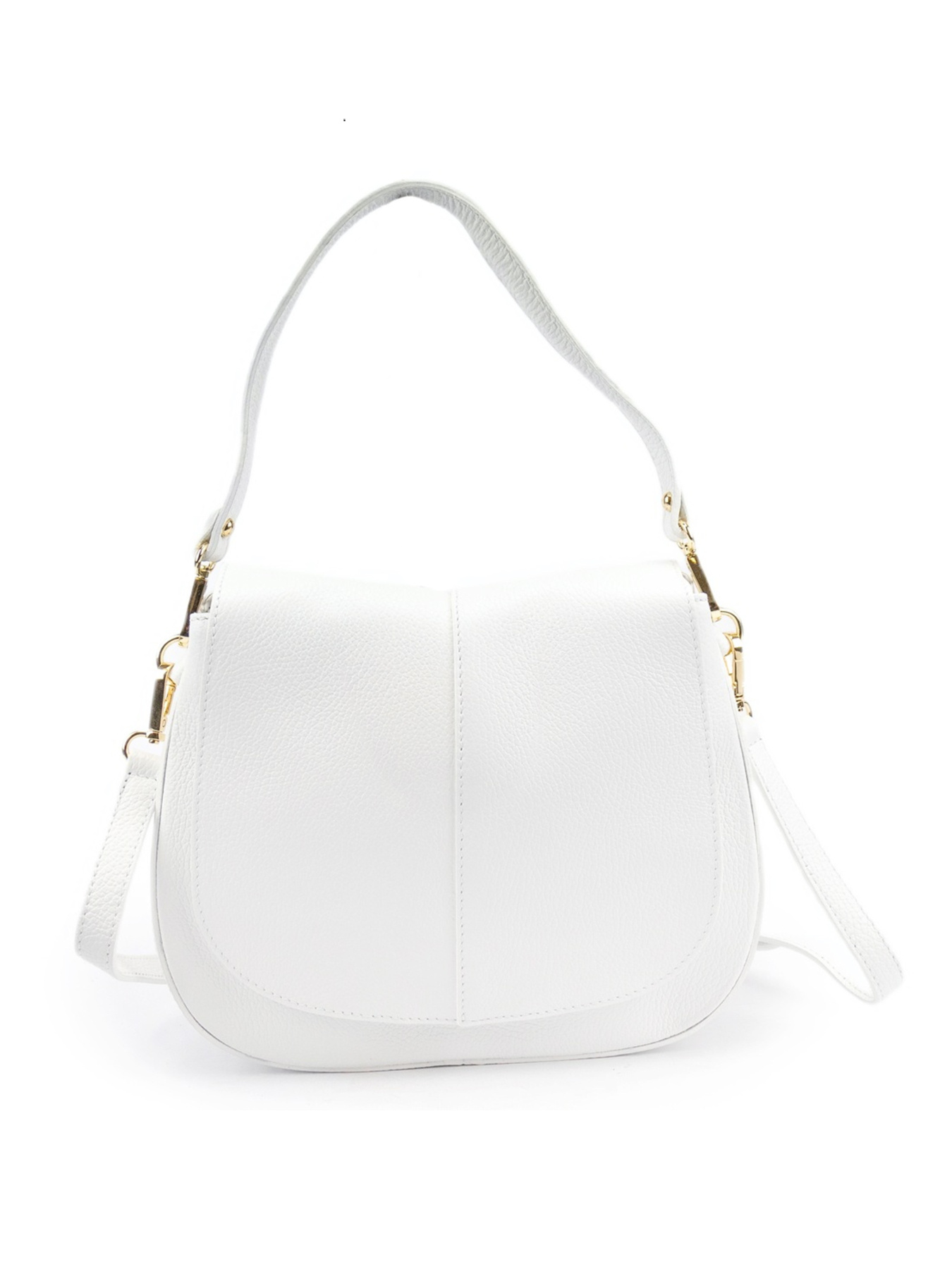 М'яке кросбоді шкіряне з клапаном модель F-IT-9885W Фото