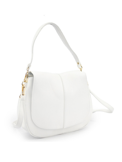 М'яке кросбоді шкіряне з клапаном модель F-IT-9885W Фото